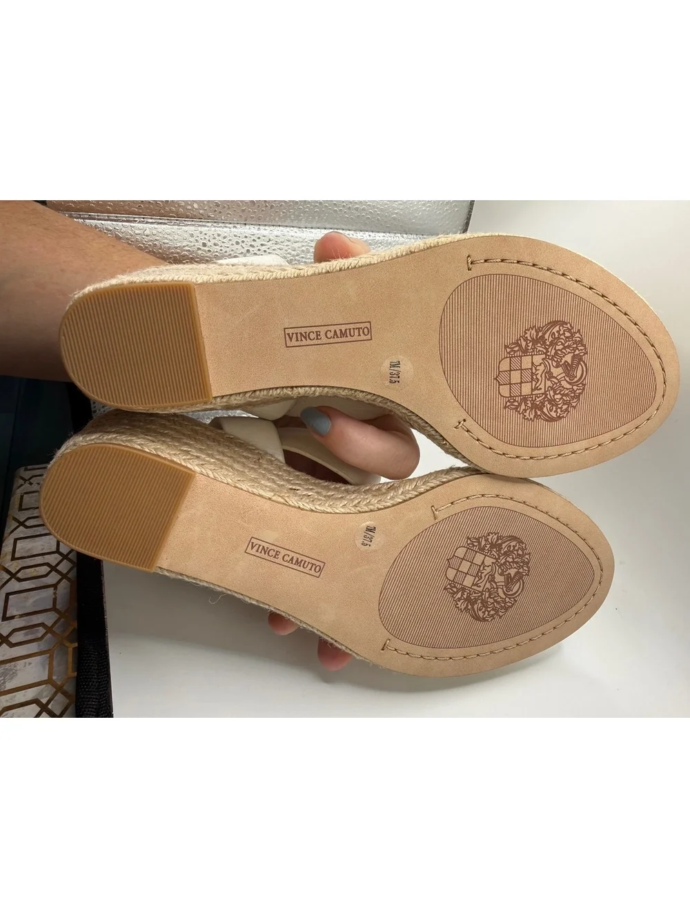 Vince Camuto Felia Espadrille Wedge Sandals Women’s 7